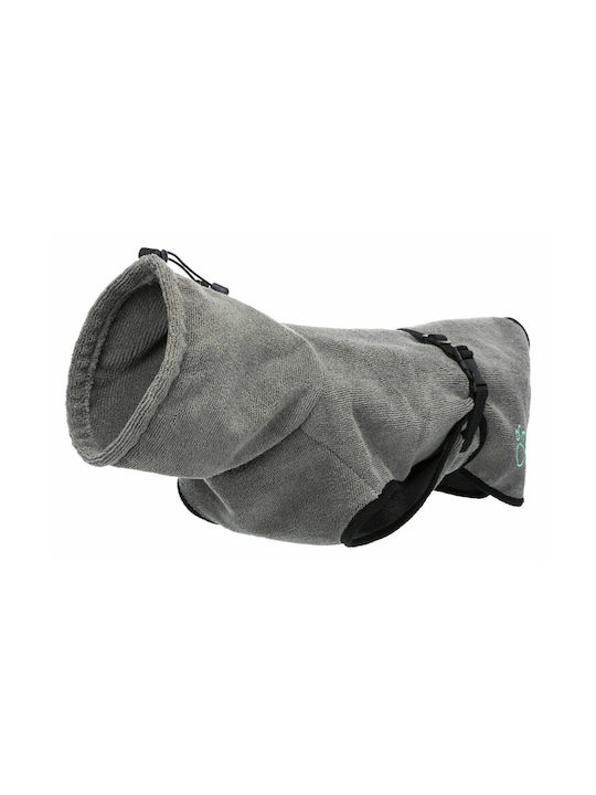 Trixie Dog Shirt Bathrobe in Gray color M 50x76cm.