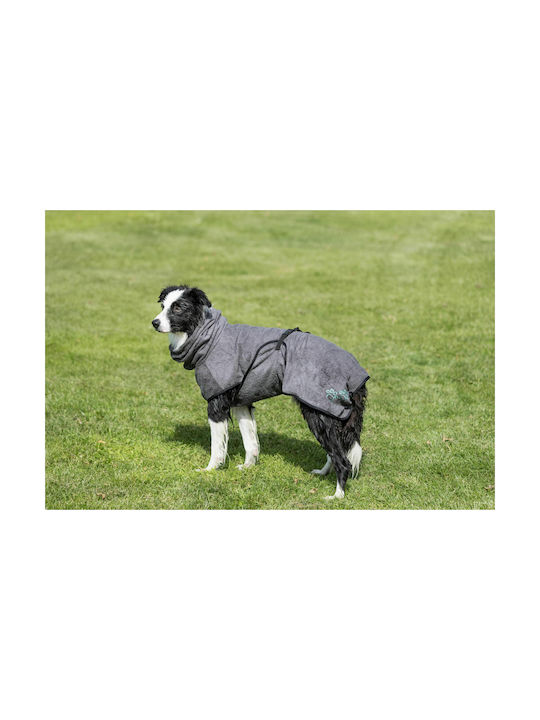 Trixie Dog Shirt Bathrobe in Gray color M 50x76cm.