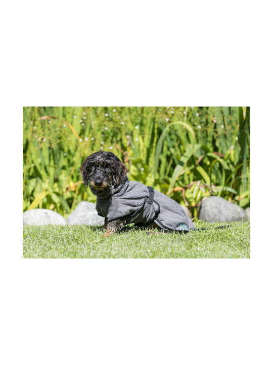 Trixie Dog Shirt Bathrobe in Gray color XL 75cm.