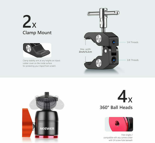 Neewer Support Arm Stabilizer Slider