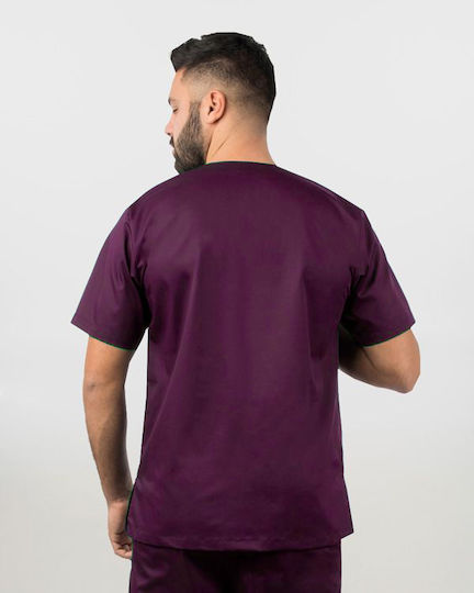 Ayo Newton Unisex Bluză medicală Violet