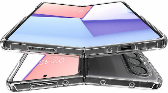 Spigen Crystal Hybrid Umschlag Rückseite Kunststoff / Silikon 2mm Transparent (Galaxy Z Fold4)