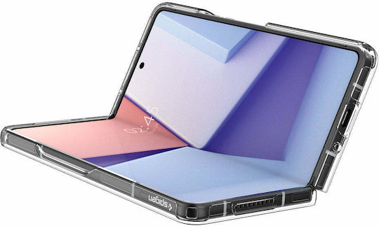 Spigen Crystal Hybrid Umschlag Rückseite Kunststoff / Silikon 2mm Transparent (Galaxy Z Fold4)