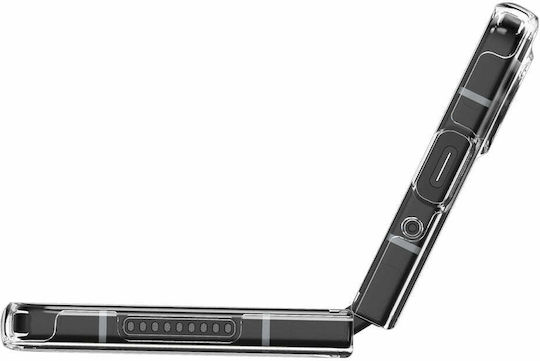 Spigen Crystal Hybrid Umschlag Rückseite Kunststoff / Silikon 2mm Transparent (Galaxy Z Fold4)