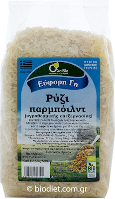 Όλα Bio Organic Parboild Rice Κίτρινο 500gr