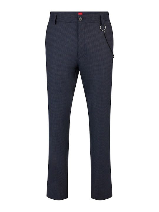 Gason 214 Trousers Chino Elastic Navy Blue
