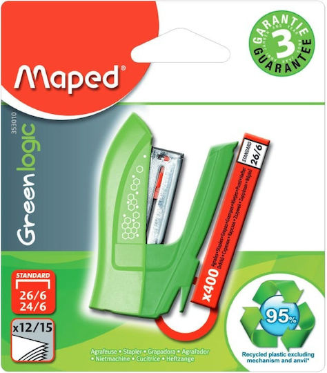Maped Greenlogic Agrafatoare De Mână (Culori Diverse)