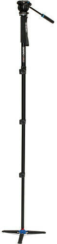Benro Classic Video Monopod with S2 Pro Flat Base Fluid Video Head