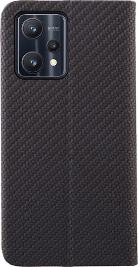 Idol 1991 Elite Anti-RFID Book Synthetic Leather Black (Realme 9 / 9 Pro+)