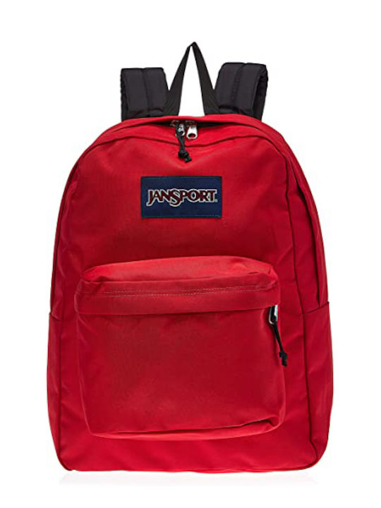 Jansport Superbreak One Σχολική Τσάντα Πλάτης Γυμνασίου - Λυκείου σε Κόκκινο χρώμα 26lt