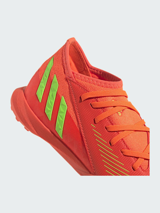Παιδικά Ποδοσφαιρικά Παπούτσια Predator Edge 3 με Σχάρα Solar Red / Solar Green / Core Black