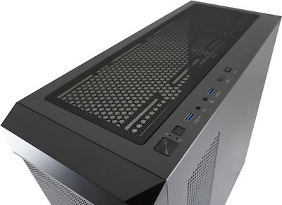 LC-Power Gaming 804B - Obsession_X Midi-Turm Computergehäuse mit RGB-Beleuchtung Schwarz