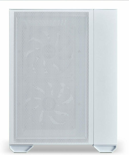 Lian Li O11 Air Mini Gaming Midi-Turm Computergehäuse mit Seitenfenster Weiß