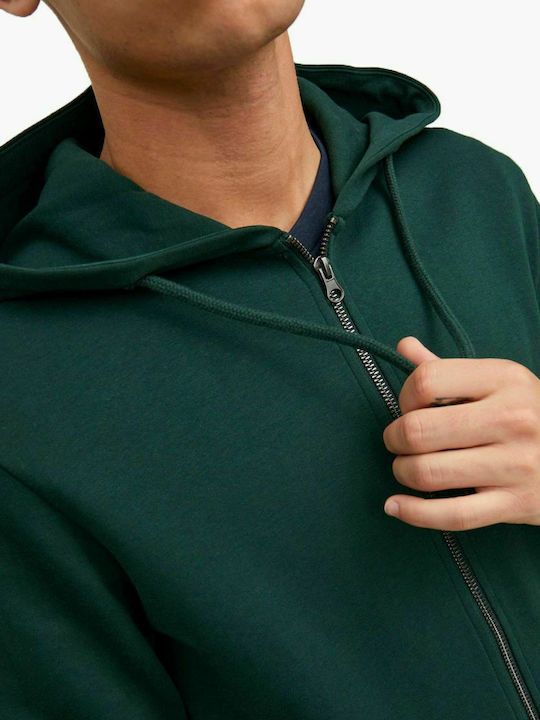 Men's Sweatshirt Jacket with Hood and Pockets Pine Grove