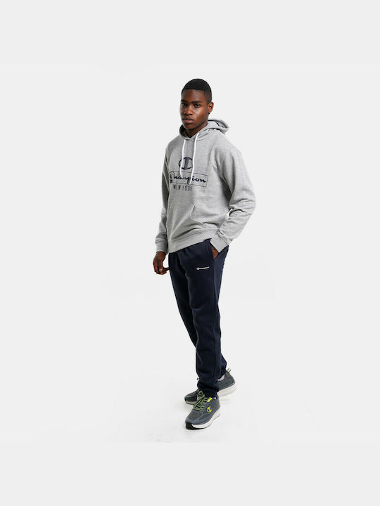 Sweatpants with Elastic Navy Blue