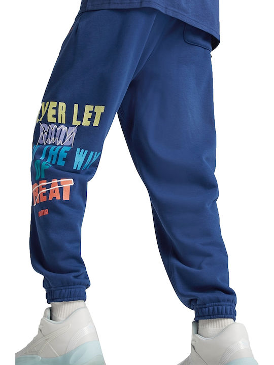 PUMA Jogger Trousers Blue