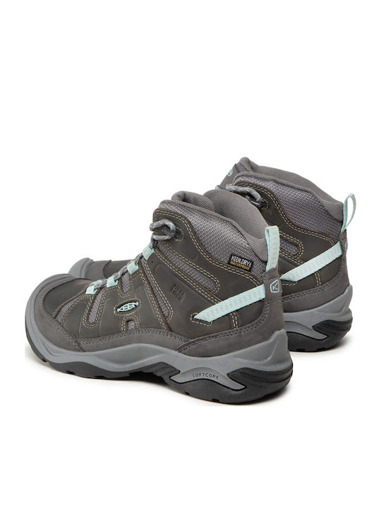 Keen Circadia Mid Men's Hiking Boots Gray