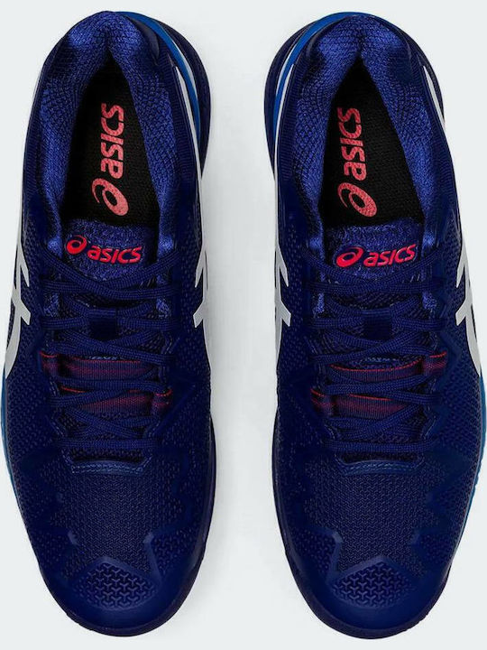 ASICS Gel-Resolution 8 Bărbați Pantofi Tenis Terenuri de lut Scafandru Albastru / Alb