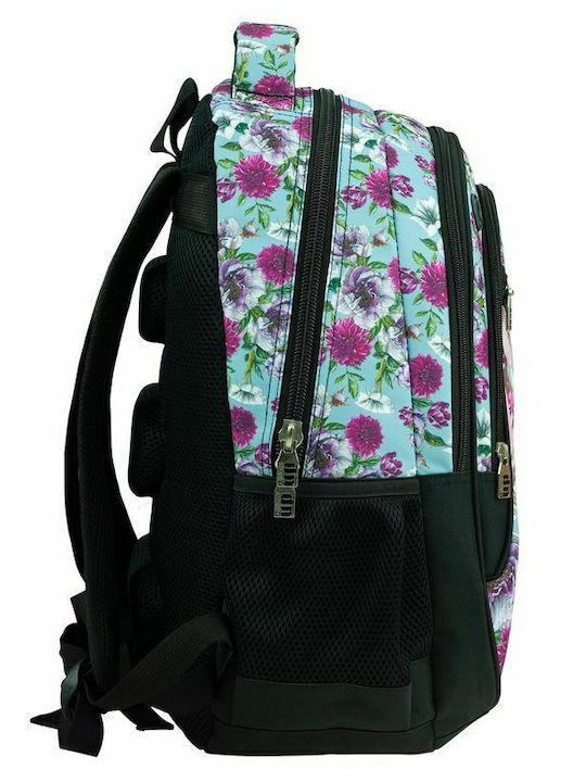 Back Me Up School Bag Backpack Elementary, Elementary Multicolour with Water Bottle Holder 30Liters