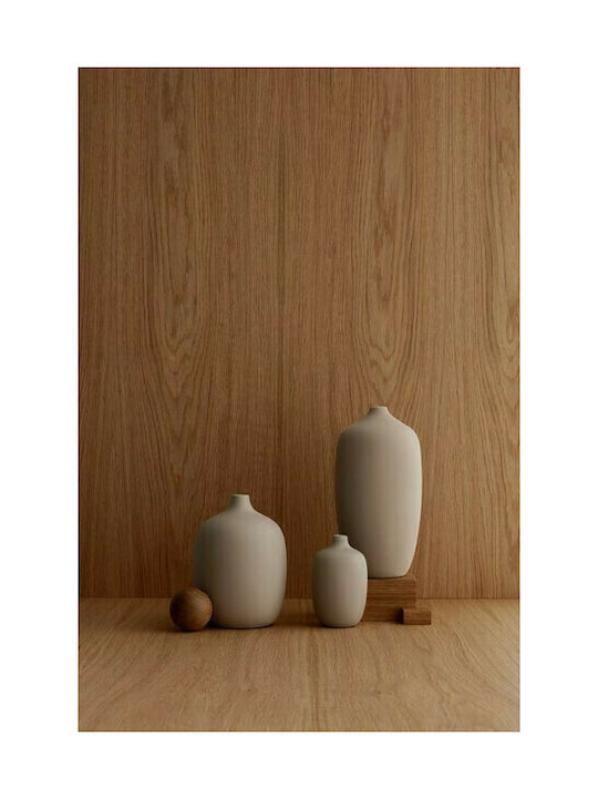 Blomus Decorative Vase Ceola Beige 8x8x18cm