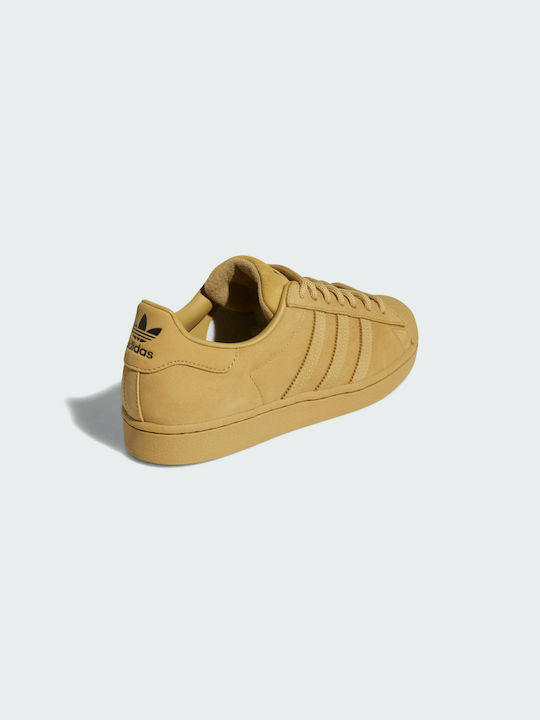 Adidas Superstar Sneakers Golden Beige / Core Black