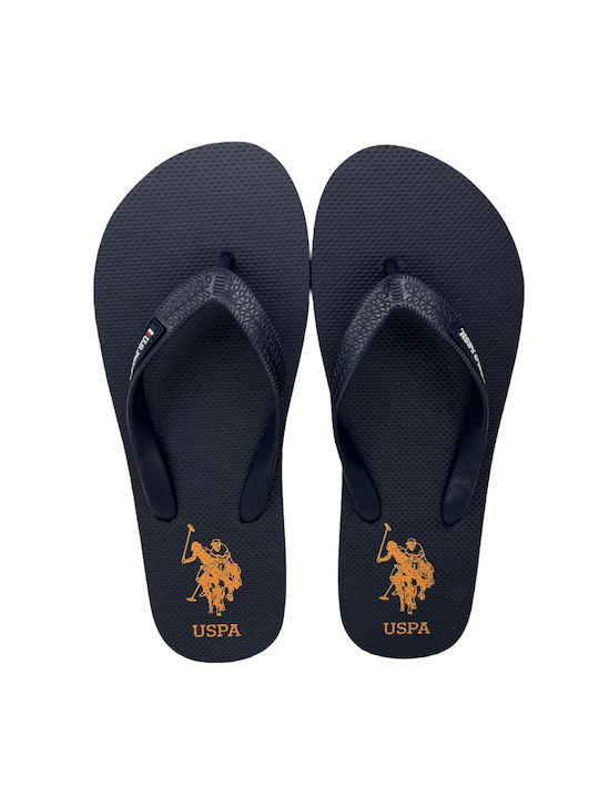 U.S. Polo Assn. Vaia Men's Flip Flops Dark Navy