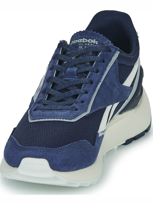 Classic Leather Legacy AZ Herren Sneakers Vector Navy / Chalk / Pure Grey 3