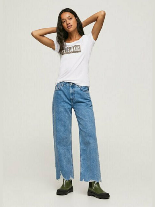 Pepe Jeans Susan Femeie Tricou Alb