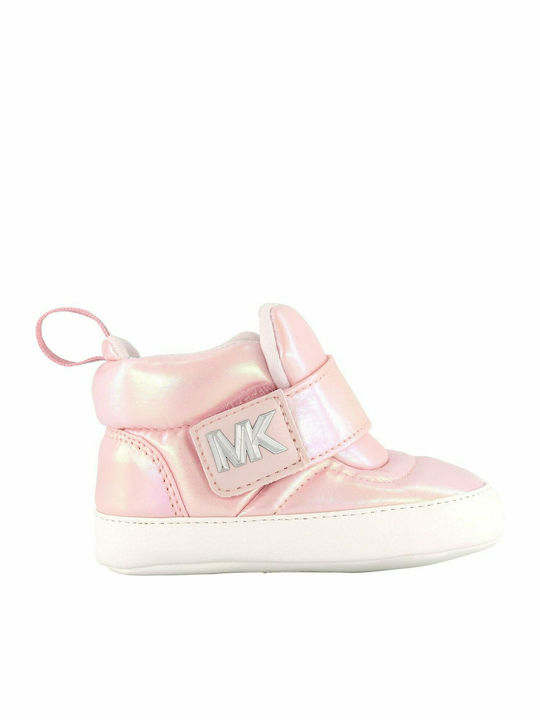 Michael Kors Baby Booties Pink Puffy