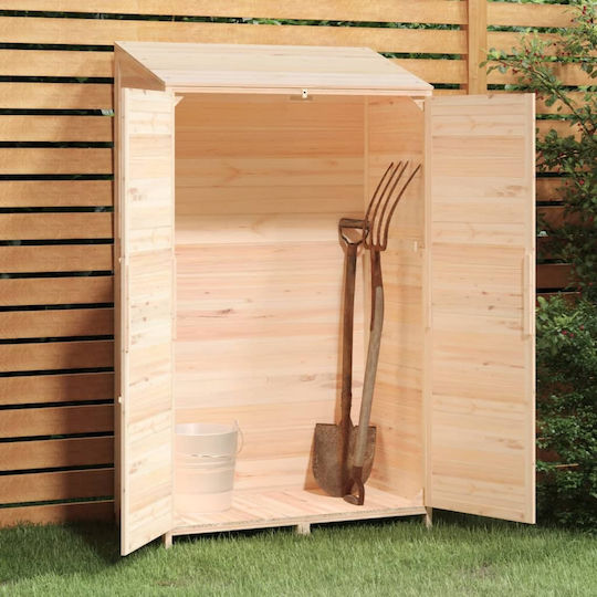 Wooden Garden Shed M1.02xW0.52xH1.745m