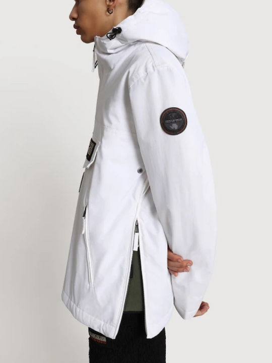 Rainforest Pocket 2 Winter Jacke Wasserdicht und Winddicht Bright White