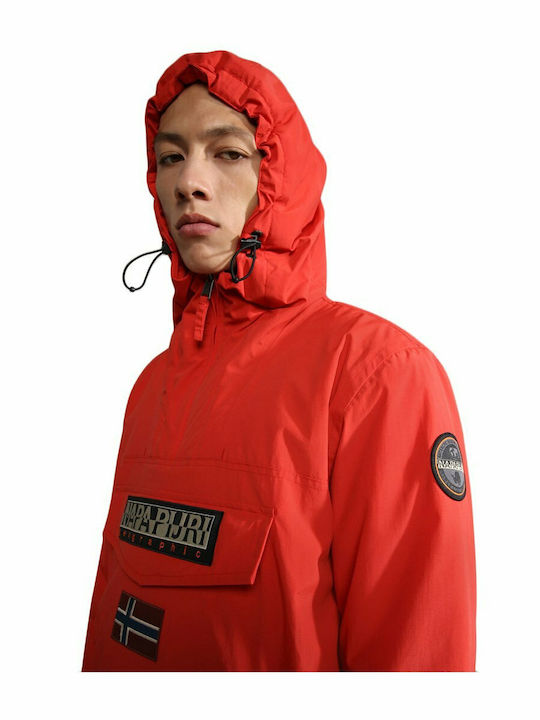 Rainforest Winter 3 Waterproof and Windproof Men’s Jacket Red