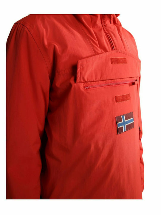 Rainforest Winter 3 Waterproof and Windproof Men’s Jacket Red