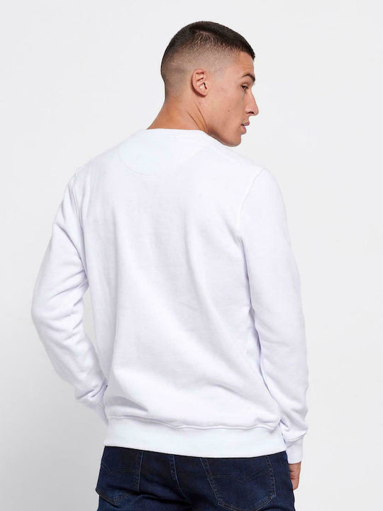 Funky Buddha Men's Sweatshirt White