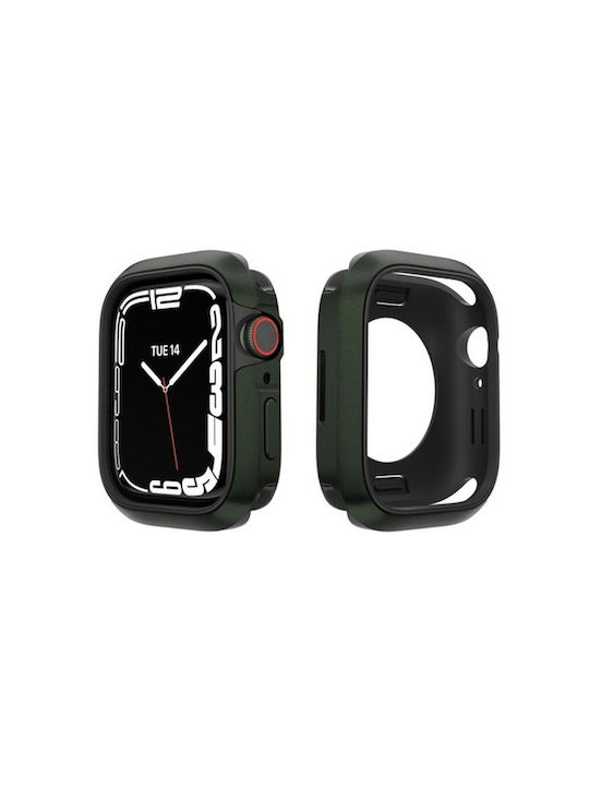 SwitchEasy Odyssey Silikonhülle in Grün Farbe für Apple Watch 45mm