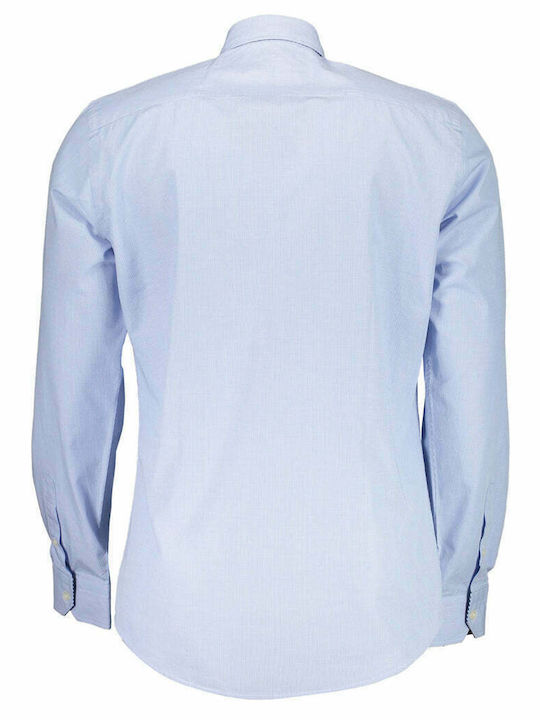 Harmont & Blaine Men's Shirt Long Sleeve Cotton Light Blue