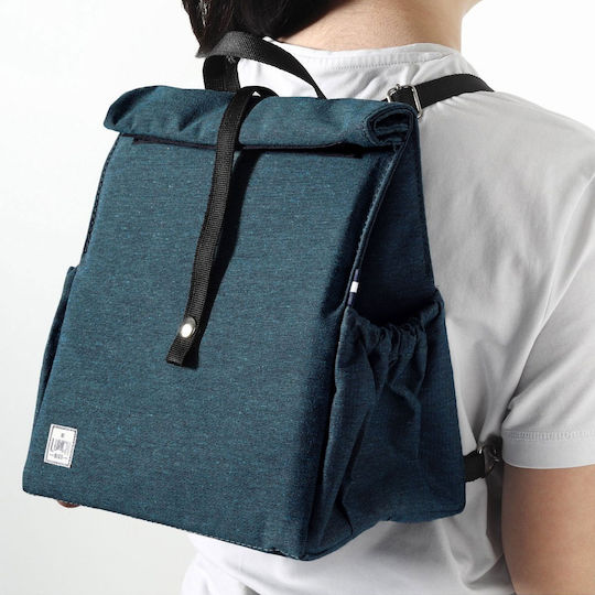 The Lunch Bags Ισοθερμική Τσάντα Πλάτης Original 5 λίτρων Deep Teal Μ24 x Π16 x Υ24εκ.