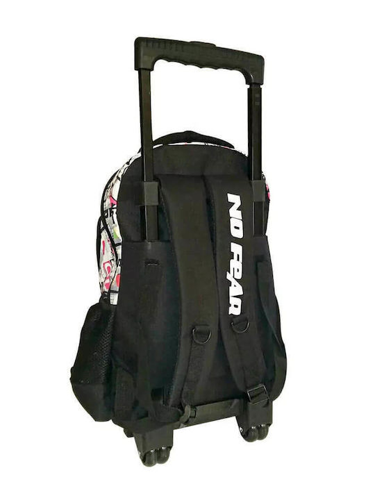 No Fear Traffic Elementary School Trolley Bag Multicolour L33xW28xH48cm