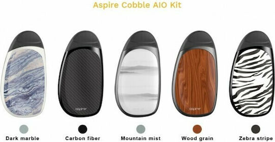 Aspire Cobble Kit Pod 1.8ml με Ενσωματωμένη Μπαταρία 700mAh Wood Grain