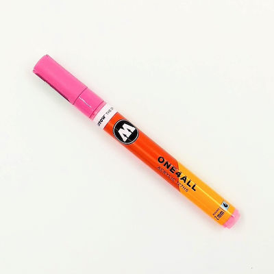 Molotow One4All 200 Ακρυλικός Μαρκαδόρος 2mm Neon Pink