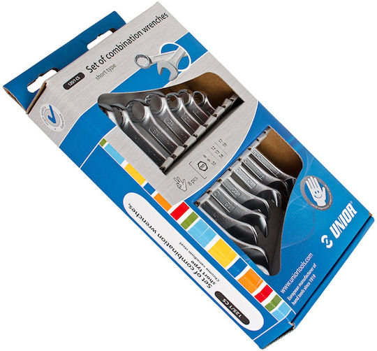 Unior German Polygon Set with Size from 8mm to 19mm 8pcs
