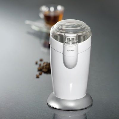 Bomann KSW 446 CB Electric Coffee Grinder 120W for 40gr Beans White