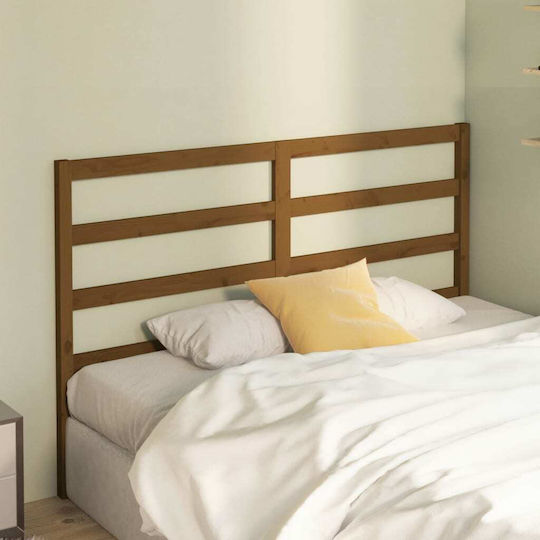 vidaXL Wooden Bed Headboard Brown 166x100cm