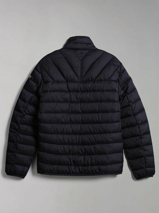 Aerons Зимно Мъжко Якето Puffer Водоустойчиво Тъмносин