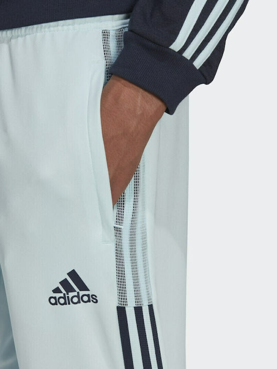 Tiro Football Sweatpants Glossy with Elastic Almost Blue / Legend Ink