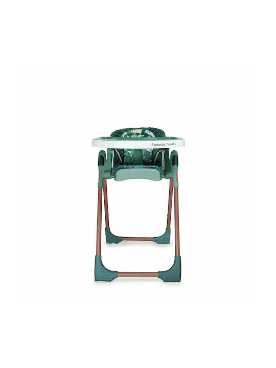 Cosatto Noodle 0+ Foldable Baby Highchair with Adjustable Height Midnight Jungle