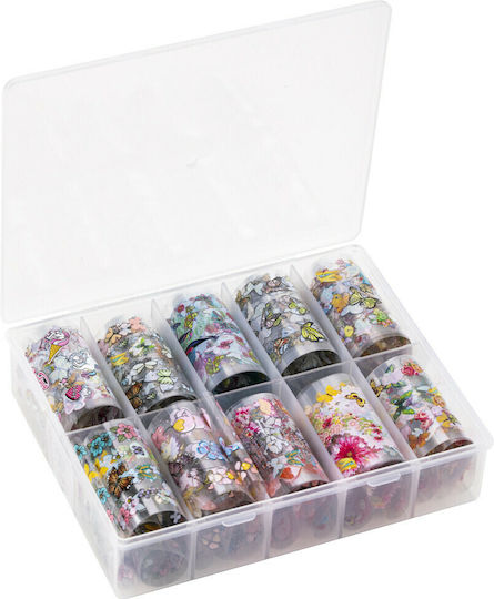 Global Fashion Transfer XKZ Foil for Nails in Various Colors