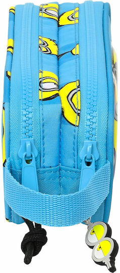 Minions Minionstatic Federmäppchen Blau