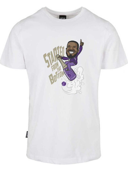 From Bottom Tricou Alb