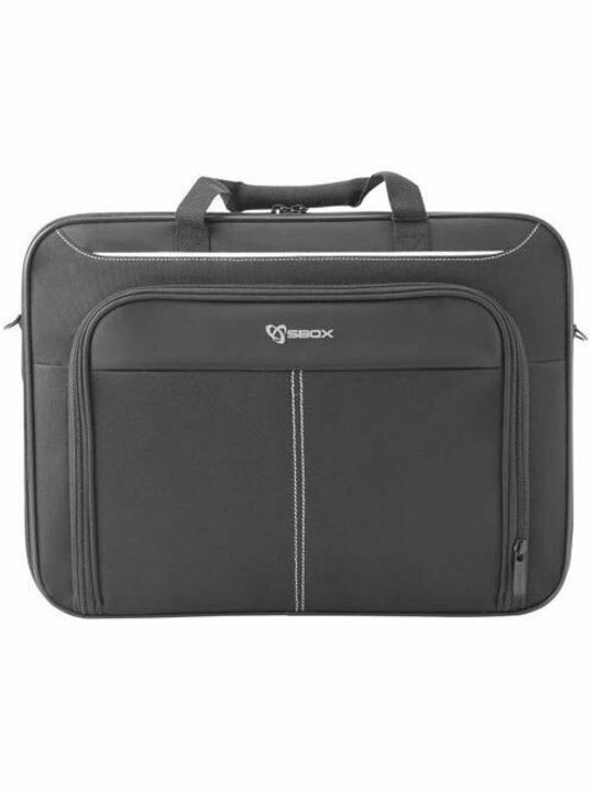 Sbox Hong Kong Τσάντα Ώμου / Χειρός για Laptop 15.6" σε Μαύρο χρώμα